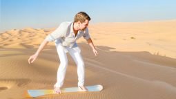 Platinum Desert Safari 14 Sandboarding - Desert Safari in Dubai