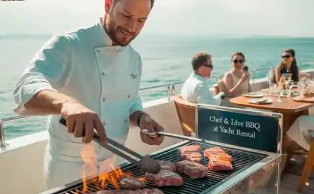 Luxury Yacht 2 CHEF & LIVE BBQ at Luxury Yacht - Adventure Tours Dubai