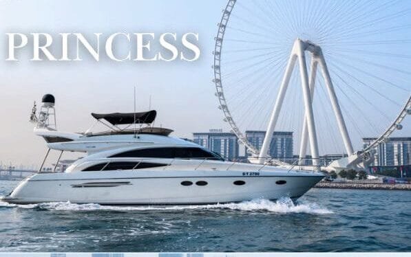 Home 6 Luxury 64FT Princess Yacht Dubai