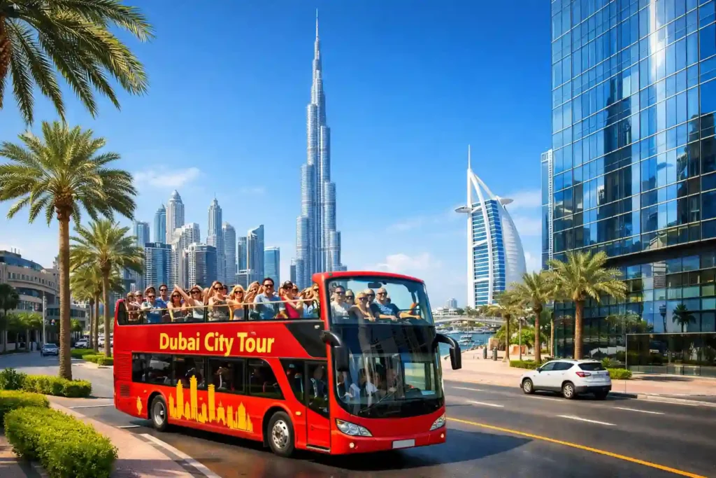 Dubai city tour featuring Burj Al Arab, old Dubai and cultural landmarks